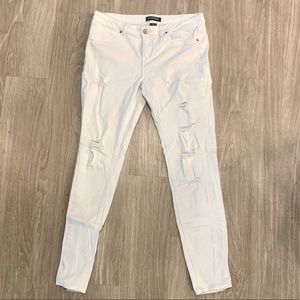 GUC white distressed skinny jeans - 11